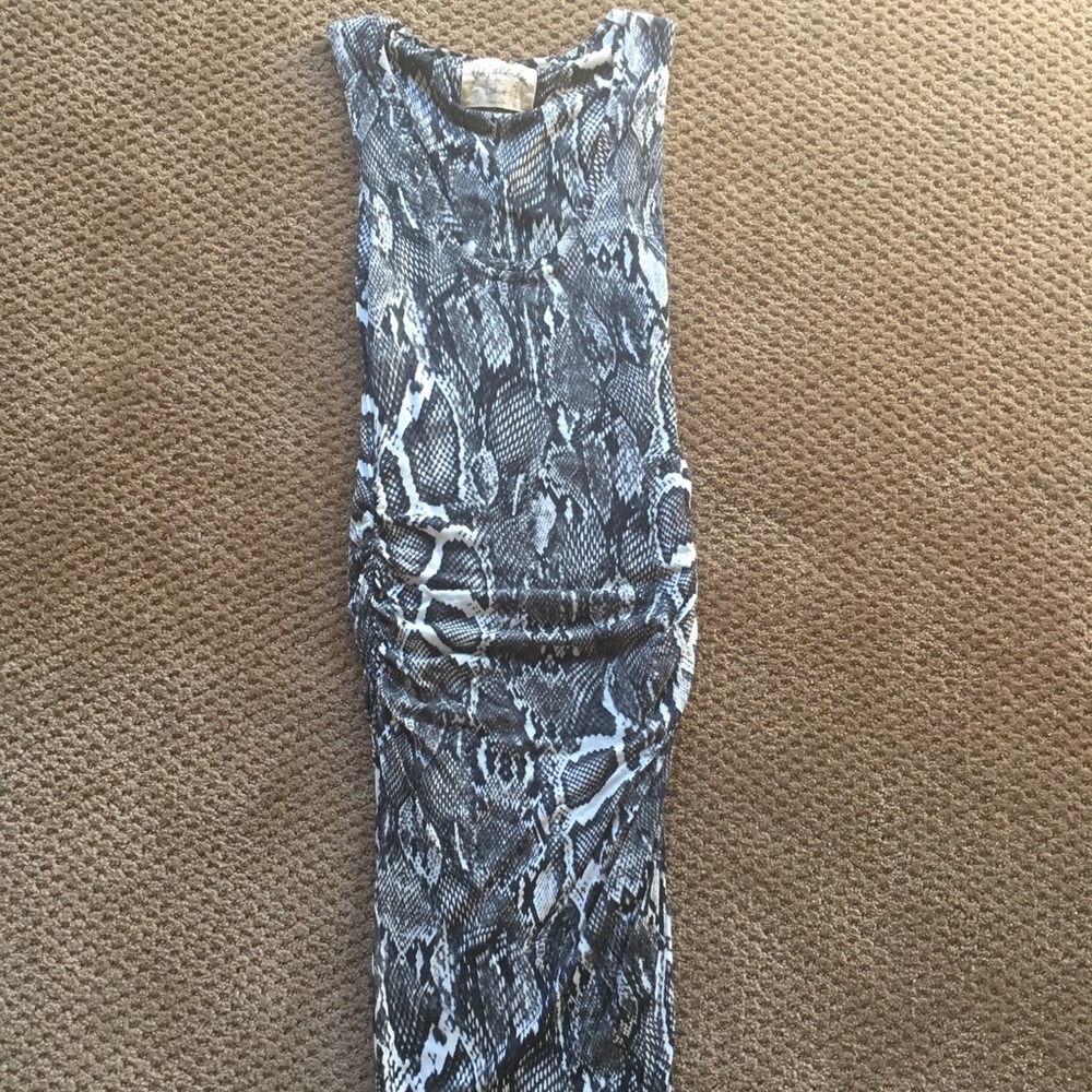 Lily Aldridge Velvet Graham Spencer mini dress, XS